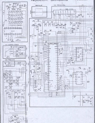 Noblex CN321_540 Noblex/Samsung Schematic